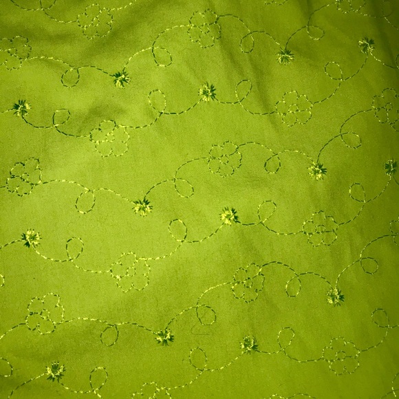 Girls Bright Green Sundress PARK BENCH KIDS 4-5 - Picture 3 of 8